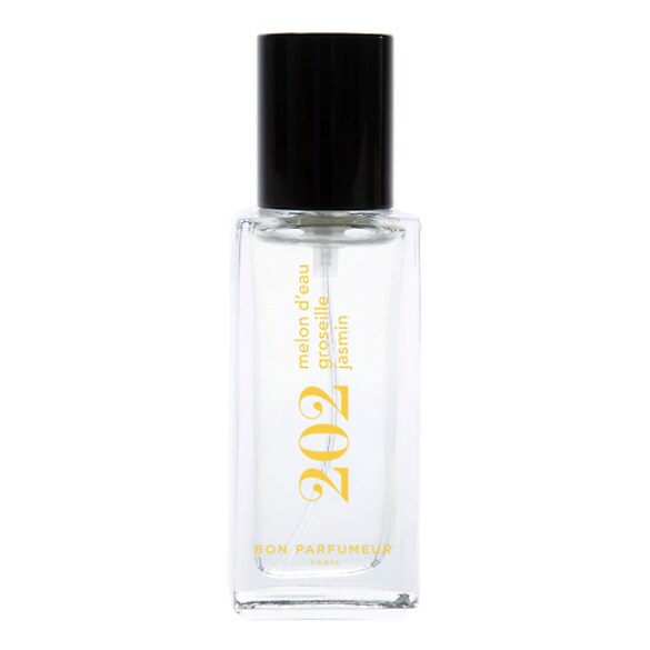 Eau de Parfum 202 :  Watermelon, Cassis, Jasmin, Bon Parfumeur